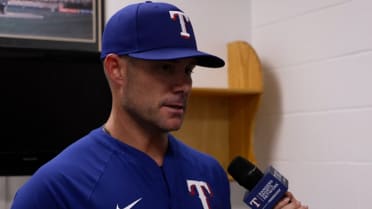 Skip Schumaker discusses the Rangers' 8-3 loss