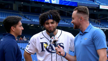 Jonathan Aranda on clutch hit, 8th inning in win