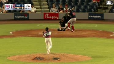 Henry Godbout homers (4) on a line drive to left field. Brooks Brannon scores.