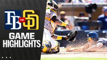 Rays vs. Padres Highlights