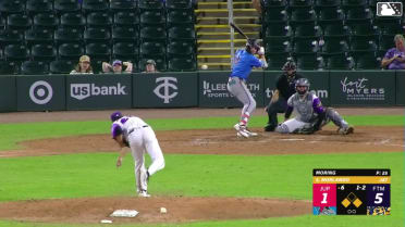 Reed Moring In play, run(s) to PJ Morlando