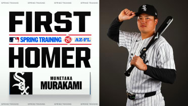 Munetaka Murakami's first White Sox home run