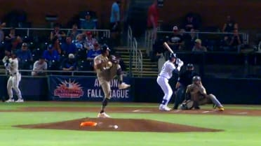 Winyer Chourio's three-pitch strikeout
