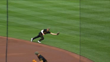 Brandon Lowe's sweet diving stop