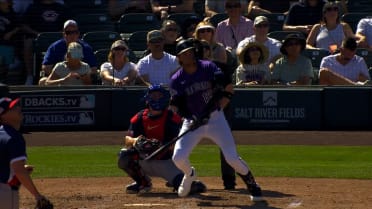 Kyle Karros' two-run home run