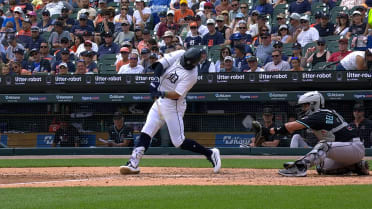 Zach McKinstry's RBI double
