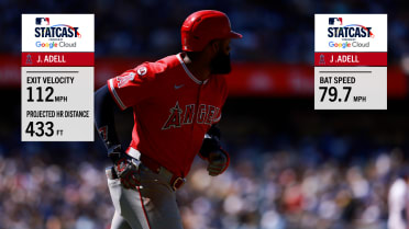Jo Adell hammers a 433-foot home run