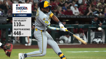 Jackson Chourio's 448-foot home run