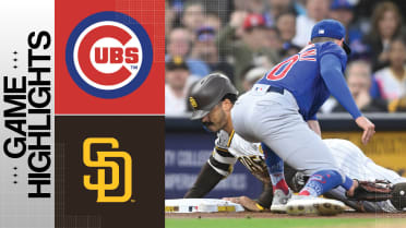 Cubs vs. Padres Highlights