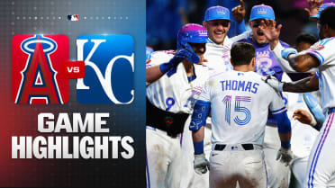 Lane Thomas walks it off in the Royals' comeback win