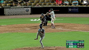 Darwin Rodriguez In play, run(s) to Alex Lodise