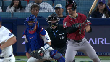 Tim Tawa knocks in four runs against the Dodgers