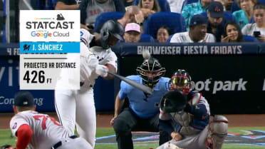 Marlins' longest homers of 2024