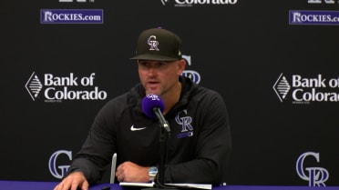 Warren Schaeffer discusses the Rockies' 7-1 loss