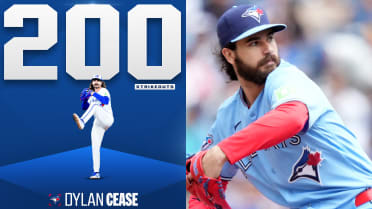 Dylan Cease's 200th strikeout of the season