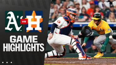 Athletics vs. Astros Highlights