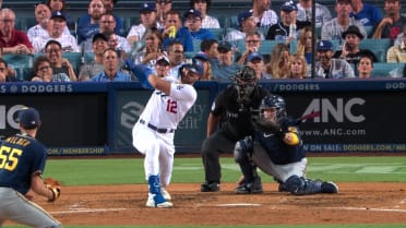 Joey Gallo 🤩🕺Happy Dance🕺🤩 in #Dodgers locker room today 💘 good m