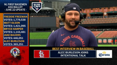 Alec Burleson talks leadership, fatherhood