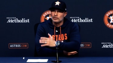Joe Espada discusses the Astros' win