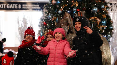 Yankees host Winter Wonderland at Yankee Stadium