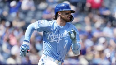 Bobby Witt Jr.'s second RBI double
