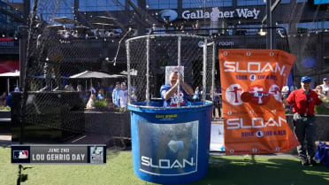 The Cubs honor Lou Gehrig Day