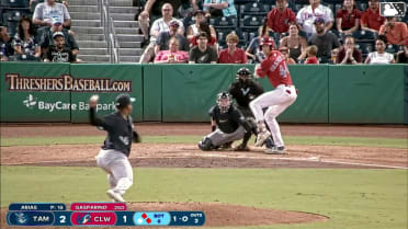 Rafael Arias In play, run(s) to Will Gasparino