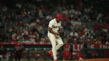 José Soriano's 10th strikeout of the game