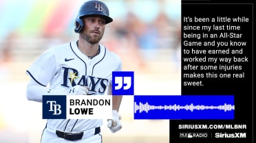 Brandon Lowe on overcoming injuries, All-Star Game