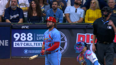 Data Viz: Alec Burleson's home run