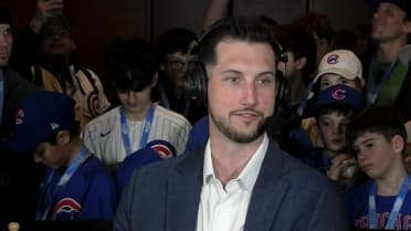 Kyle Tucker on his first Cubs Convention