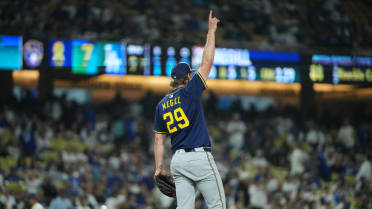 Trevor Megill closes out the Brewers' win