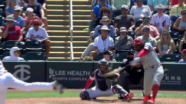 Felix Reyes' three-run home run