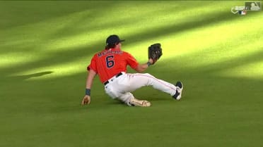 Jake Meyers' sliding catch