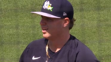 Ryan Weathers strikes out Marcus Semien swinging