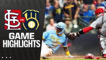 Cardinals vs. Brewers Highlights