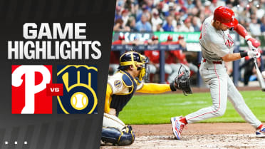 Phillies vs. Brewers Highlights