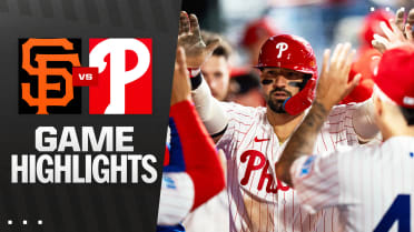 Giants vs. Phillies Highlights
