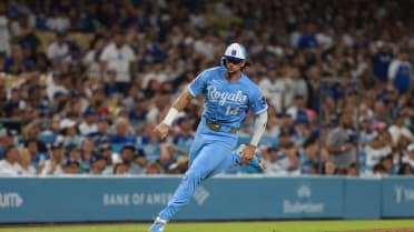 Jac Caglianone scores on a fielding error