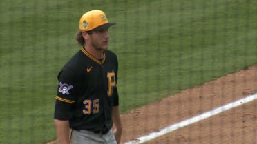 Braxton Ashcraft strikes out two