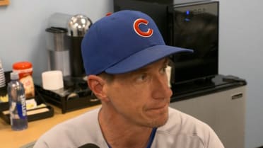 Craig Counsell discusses Cubs' 10-3 win