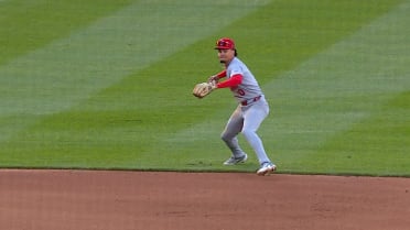 Masyn Winn makes the play after deflection