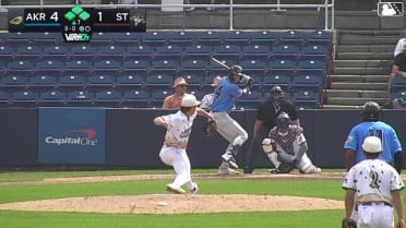 Nolan Schubart hits a grand slam (1) to right field. Ryan Cesarini scores. Jaison Chourio scores. Bennett Thompson scores.