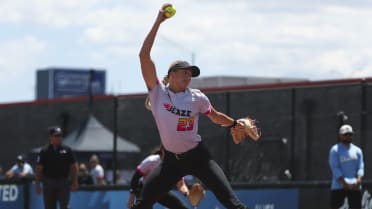Karlyn Pickens tosses five-inning shutout