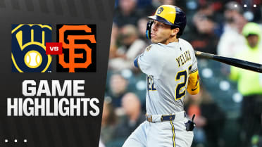 Brewers vs. Giants Highlights