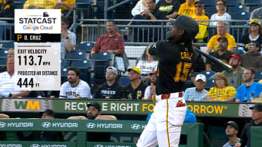 Oneil Cruz's 113.7 mph, 444-foot home run 