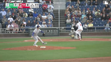 Johanfran Garcia homers (9) on a fly ball to right center field.
