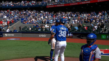 Nathan Lukes' game-tying two-run homer (4)