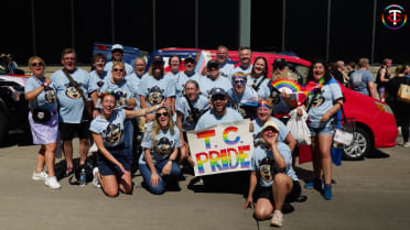 Twins celebrate Pride Weekend