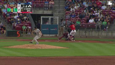Tate Kuehner's fifth strikeout